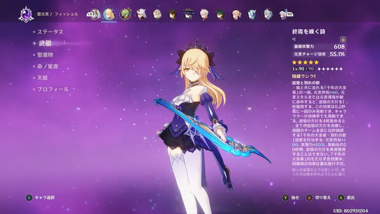 フィッシュル 終焉を嘆く詩