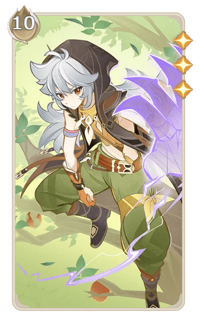 レザー七聖召喚キャラカード（Wiki）【原神】（げんしん）｜プル