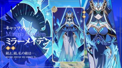 ファデュイ・ミラーメイデン七聖召喚キャラカード