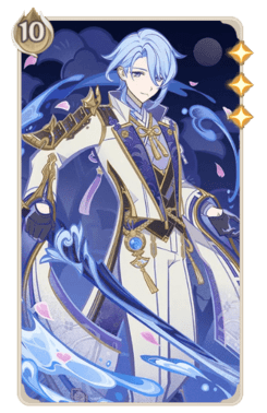 原神 七聖召喚カード 神里綾人 神里綾華 CGC10 黒 神里綾人】七聖召喚キャラカード（Wiki）｜プルデザイン-design_pull