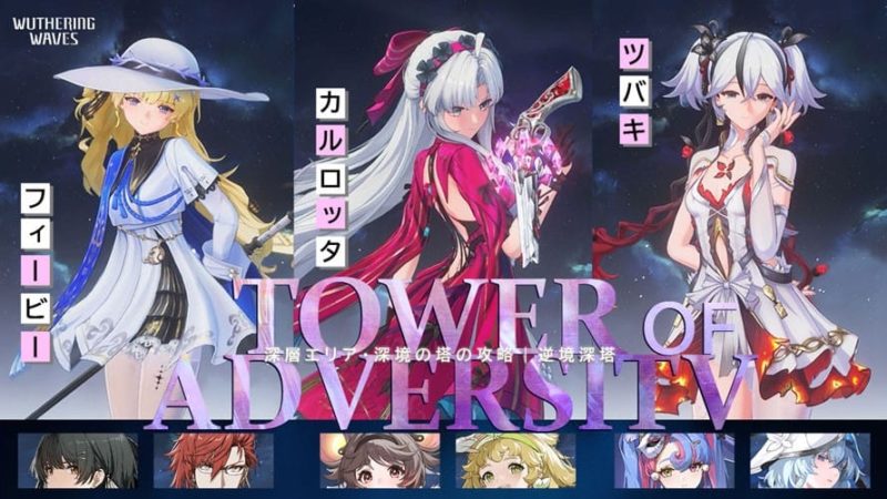 アタッカー：【フィービー】【カルロッタ】【ツバキ】