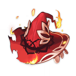 燃え盛る炎の魔女