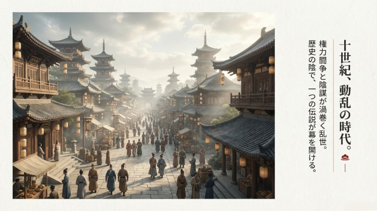 本格的な武侠の世界観