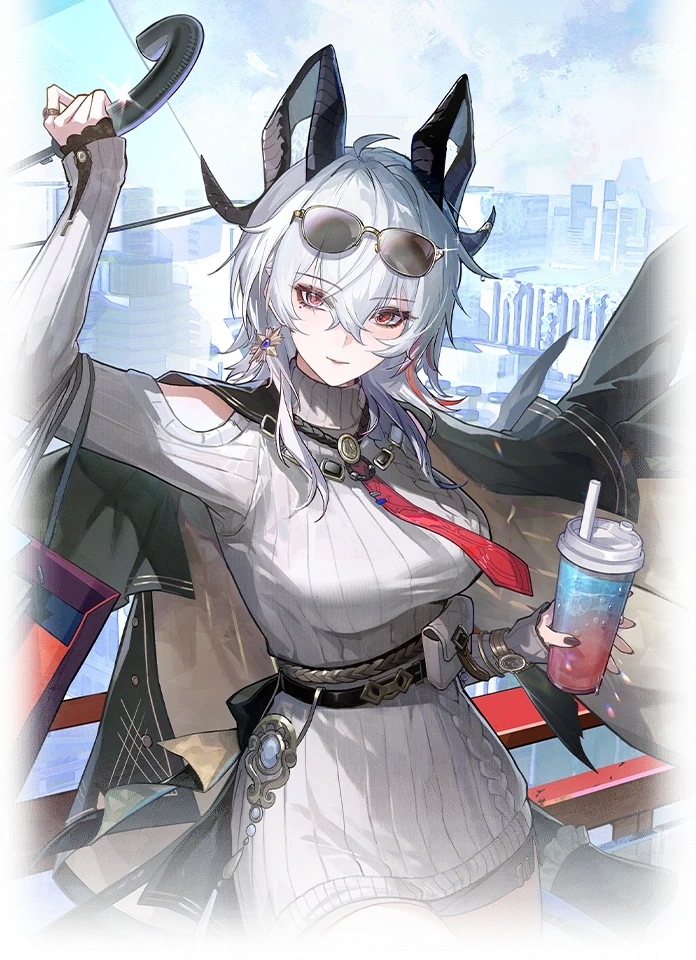 町でのティータイム