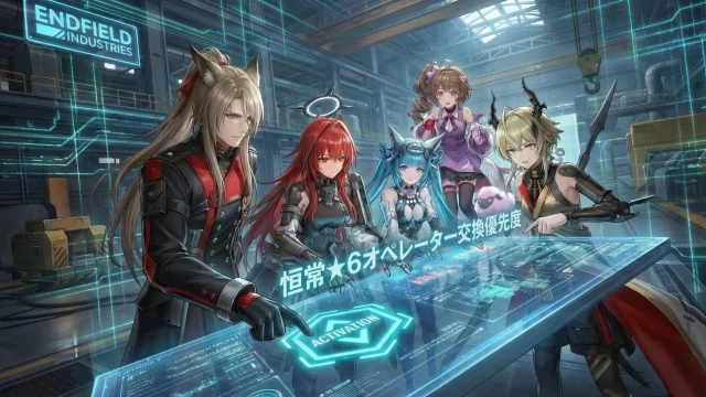 【エンドフィールド】恒常★６オペレーター交換優先度