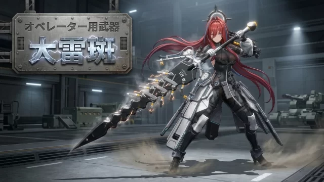 武器「大雷斑」大剣