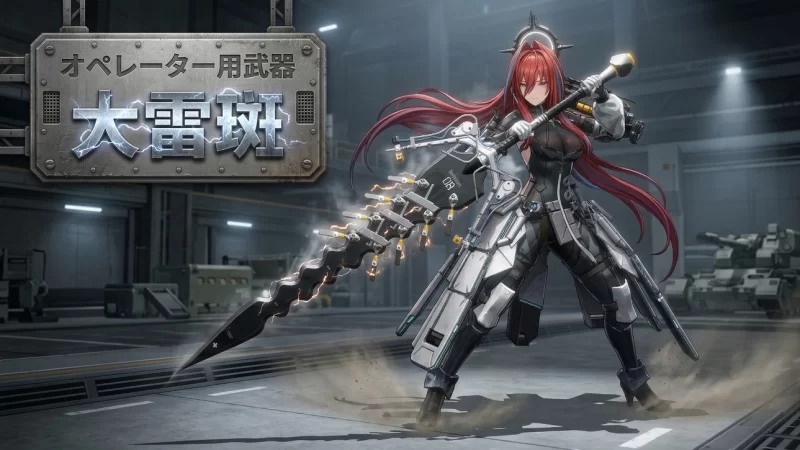 武器「大雷斑」大剣