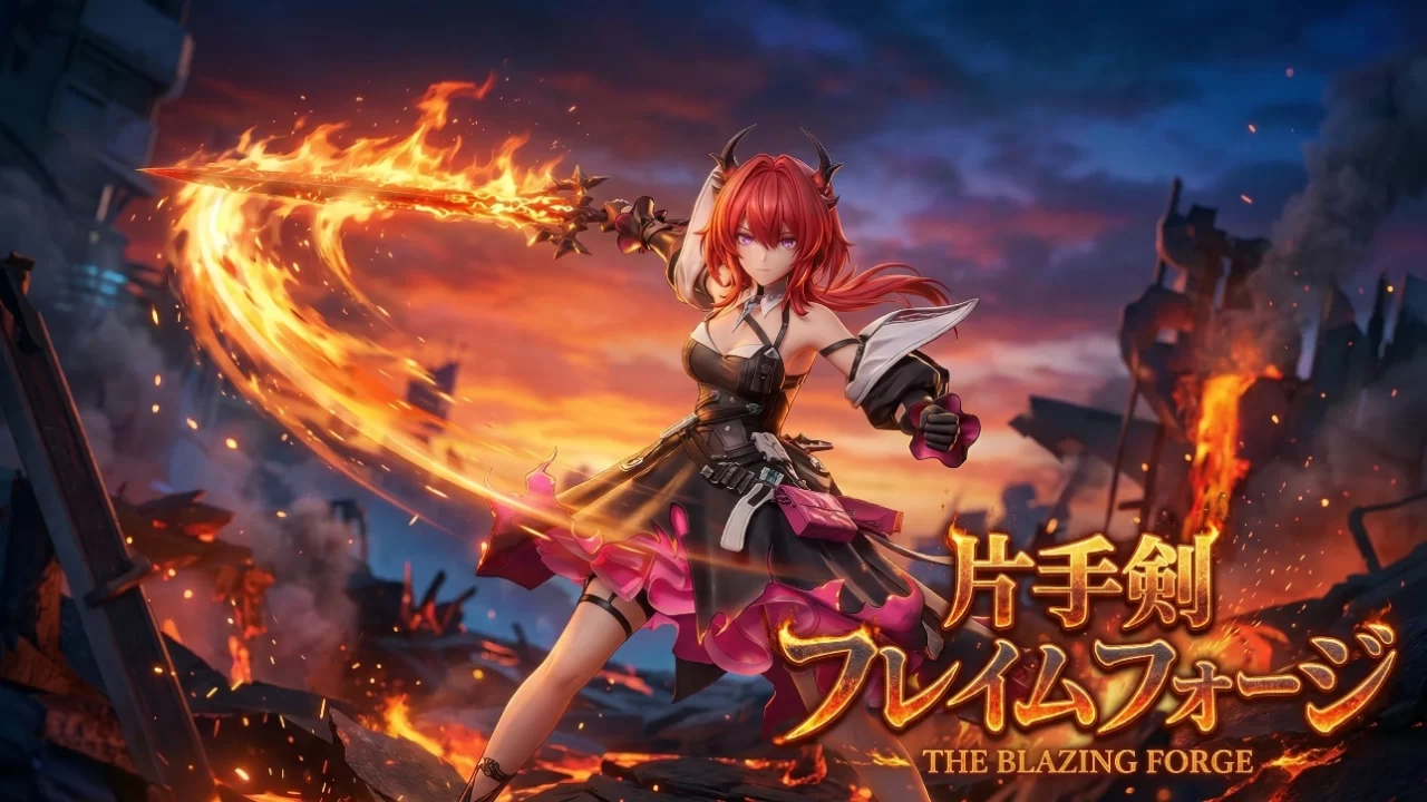 「フレイムフォージ」片手剣