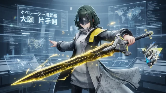 武器「大願」片手剣