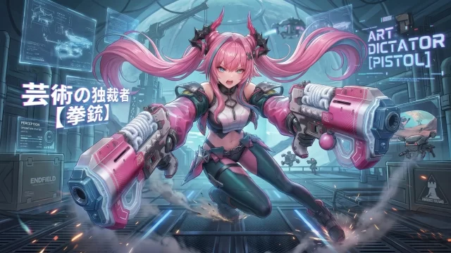 武器「芸術の独裁者」拳銃