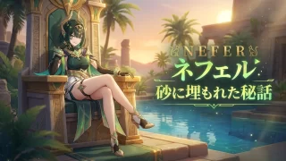 【原神】ネフェル|育成素材・詳細性能・おすすめ武器・聖遺物・「キャラ図鑑」(げんしん)